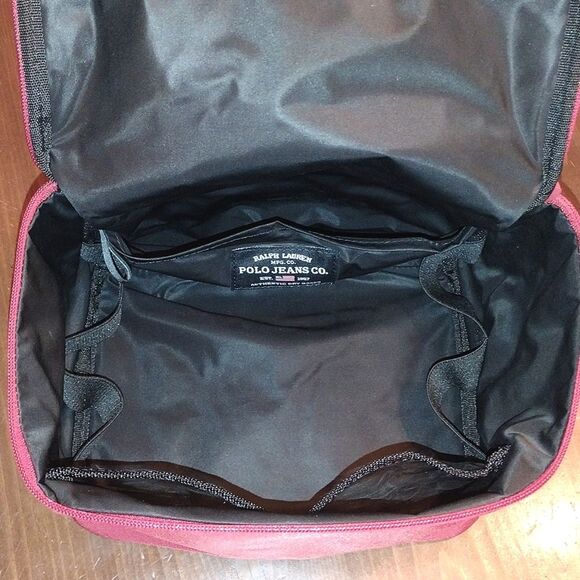 VTG Y2K Ralph Lauren Polo Jeans Co. Travel / Toiletry / Makeup Bags, 3 piece set - Picture 6 of 10